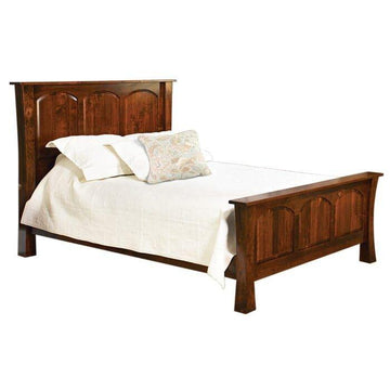 Woodbury Amish Panel Bed - Charleston Amish Furniture