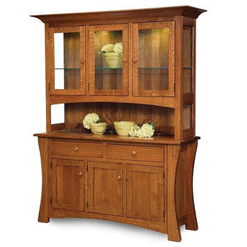 Amish Arts and Crafts Hutch - Charleston Amish Furniture