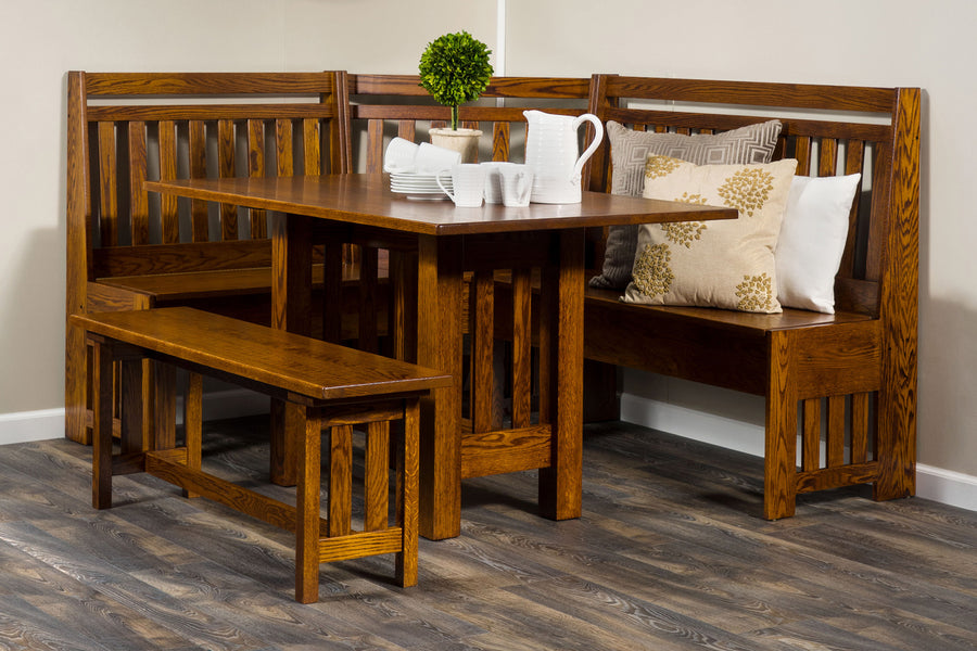 Bay Hill Nook Amish Solid Wood Dining Collection - Charleston Amish Furniture