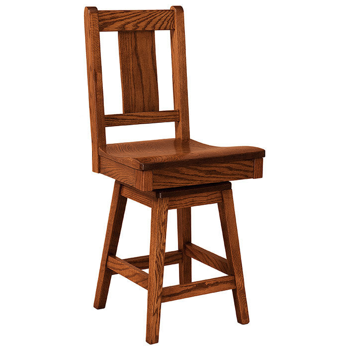 Benson Amish Barstool - Charleston Amish Furniture
