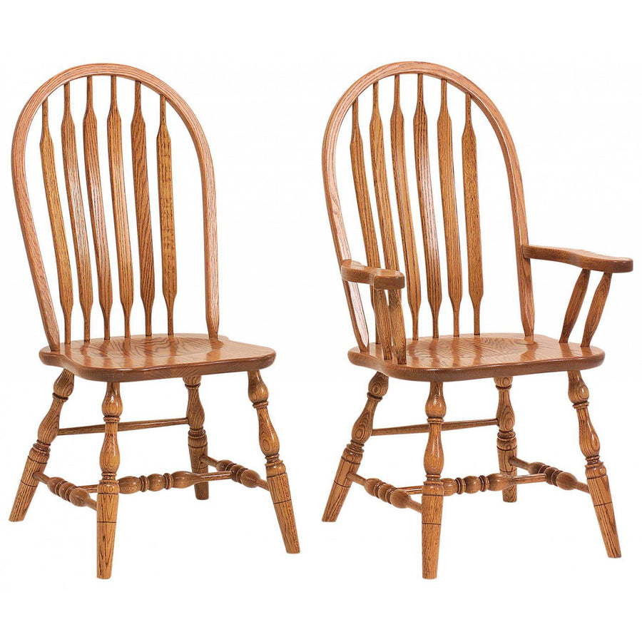 Bent Paddle Amish Dining Chair - Charleston Amish Furniture