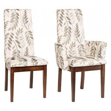 Bradbury Upholstered Parsons Amish Dining Chair - Charleston Amish Furniture