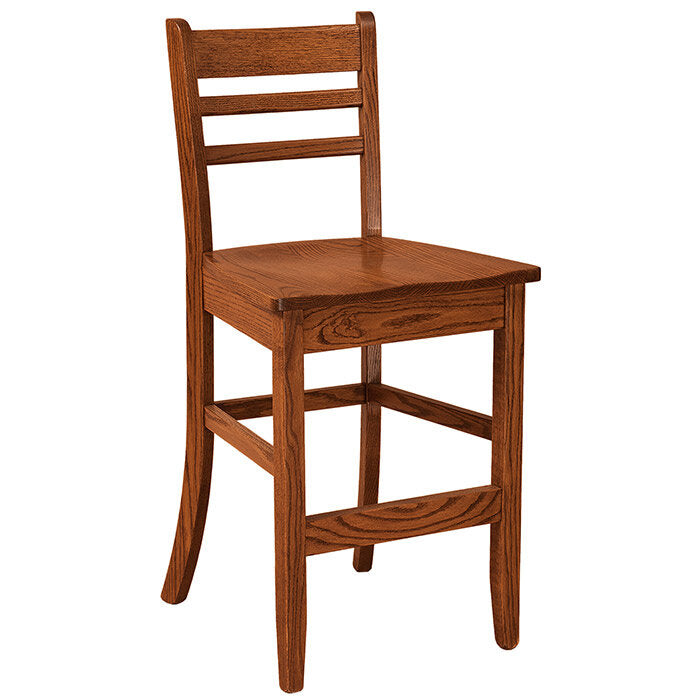 Brady Amish Barstool - Charleston Amish Furniture