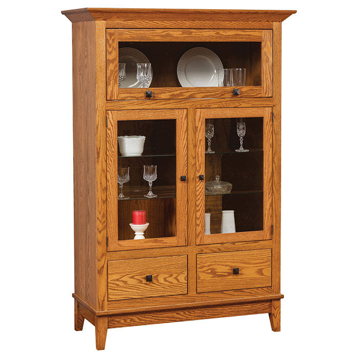 Canterbury Amish 2-Door Cabinet - Charleston Amish Furniture