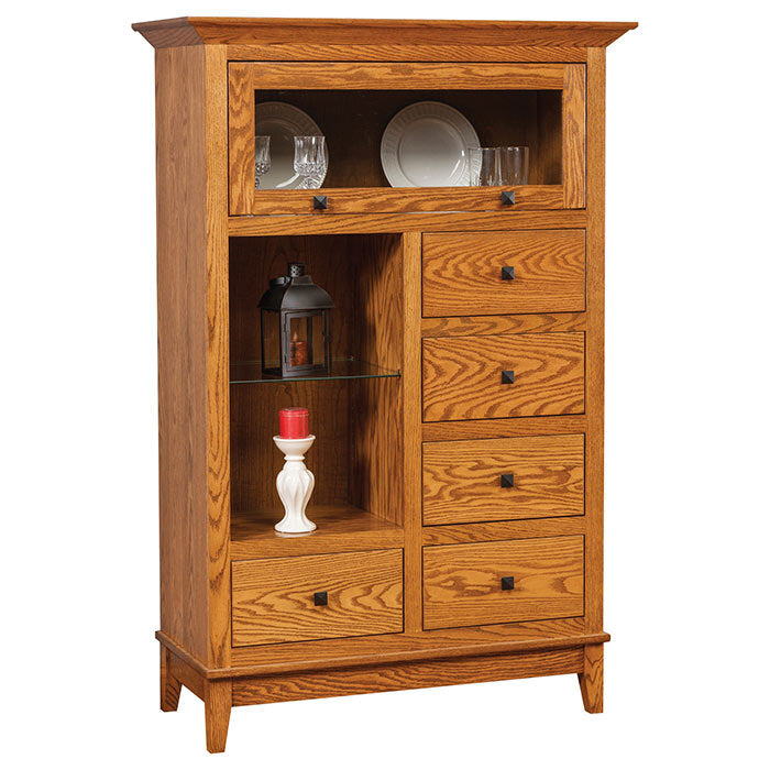 Canterbury Amish Cabinet - Charleston Amish Furniture