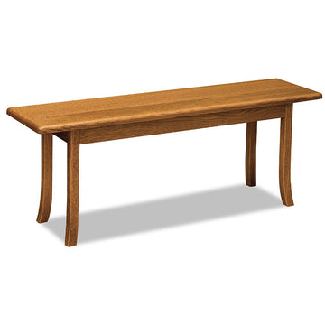 Carlisle Amish Trestle Bench - Charleston Amish Furniture