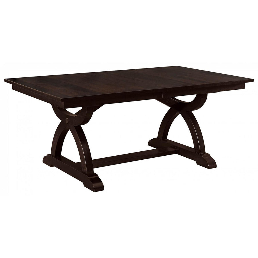 Carmen Trestle Amish Dining Table - Charleston Amish Furniture