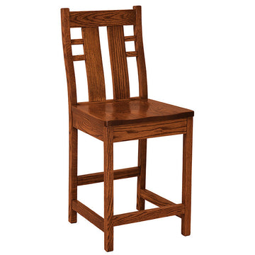 Cascade Amish Barstool - Charleston Amish Furniture