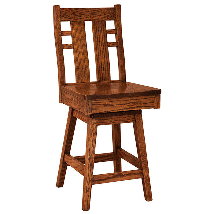 Cascade Amish Barstool - Charleston Amish Furniture