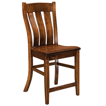 Chesterton Amish Barstool - Charleston Amish Furniture