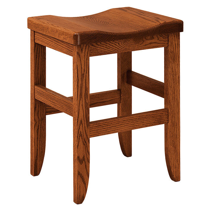 Clifton Amish Barstool - Charleston Amish Furniture