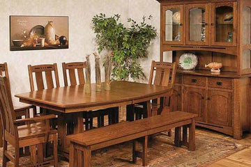 Colebrook Solid Wood Amish Dining Collection - Charleston Amish Furniture