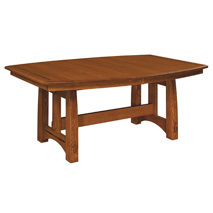 Colebrook Amish Trestle Table - Charleston Amish Furniture