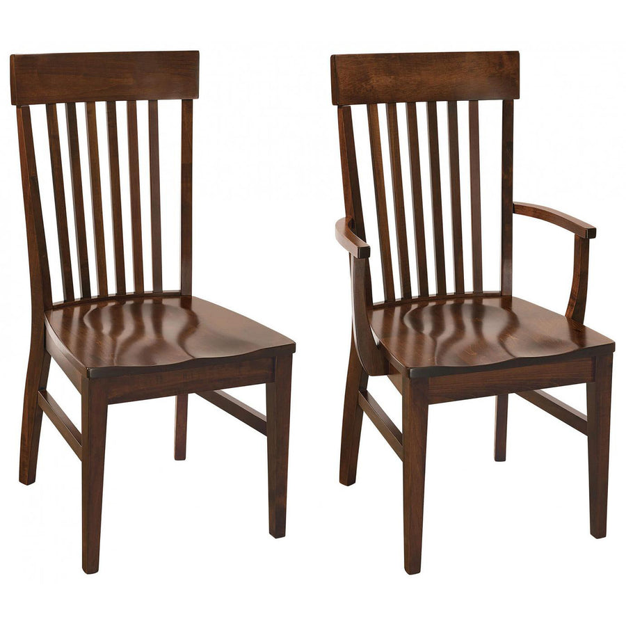 Collins Amish Dining Chair - Charleston Amish Furniture