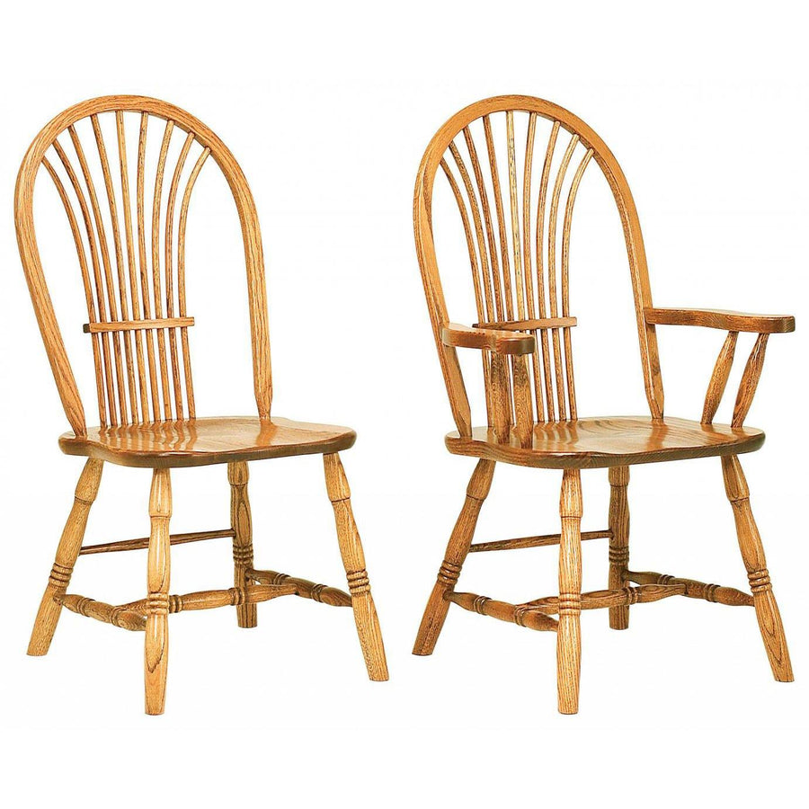 Country Sheaf Amish Dining Chair - Charleston Amish Furniture