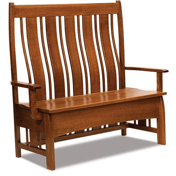 Cranbrook Amish Bench - Charleston Amish Furniture