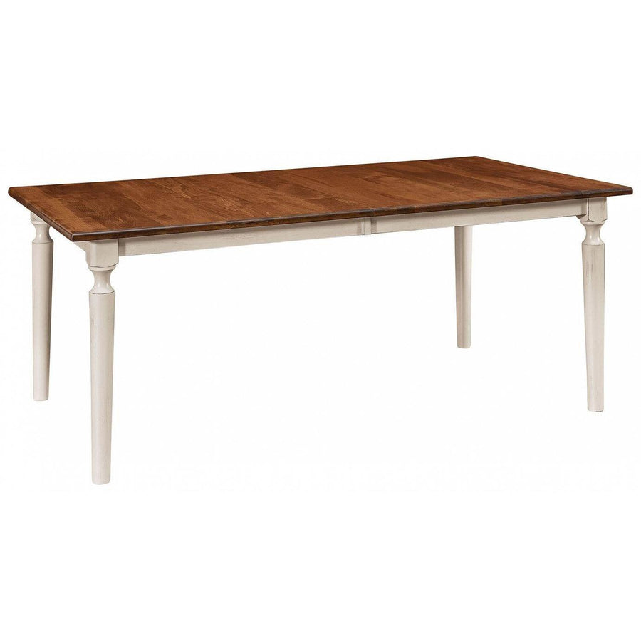 Crayton Leg Amish Dining Table - Charleston Amish Furniture