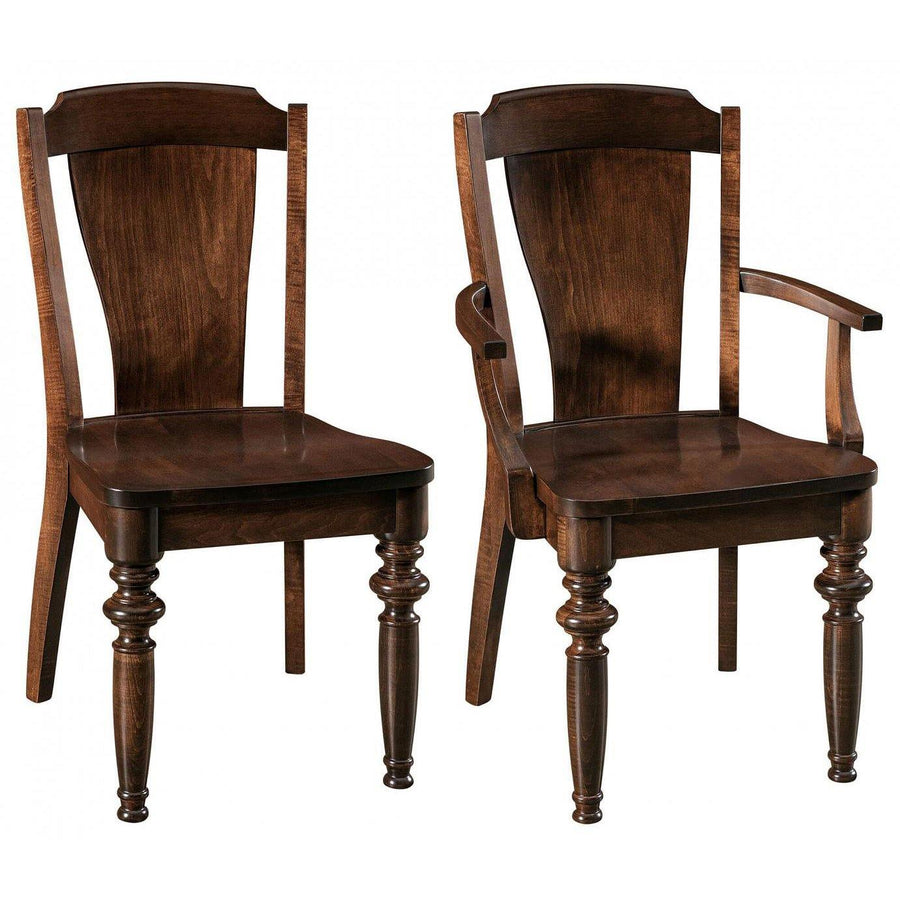 Cumberland Amish Dining Chair - Charleston Amish Furniture