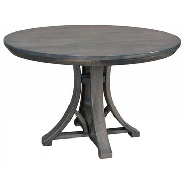 Dawson Round Amish Dining Table - Charleston Amish Furniture