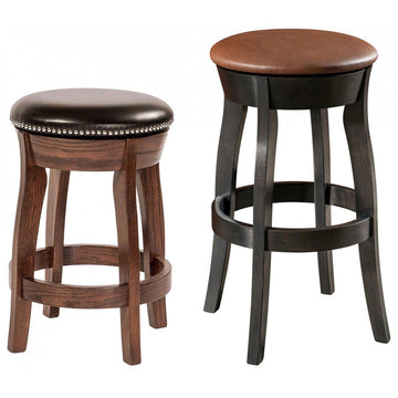 Dillon Swivel Amish Barstool - Charleston Amish Furniture