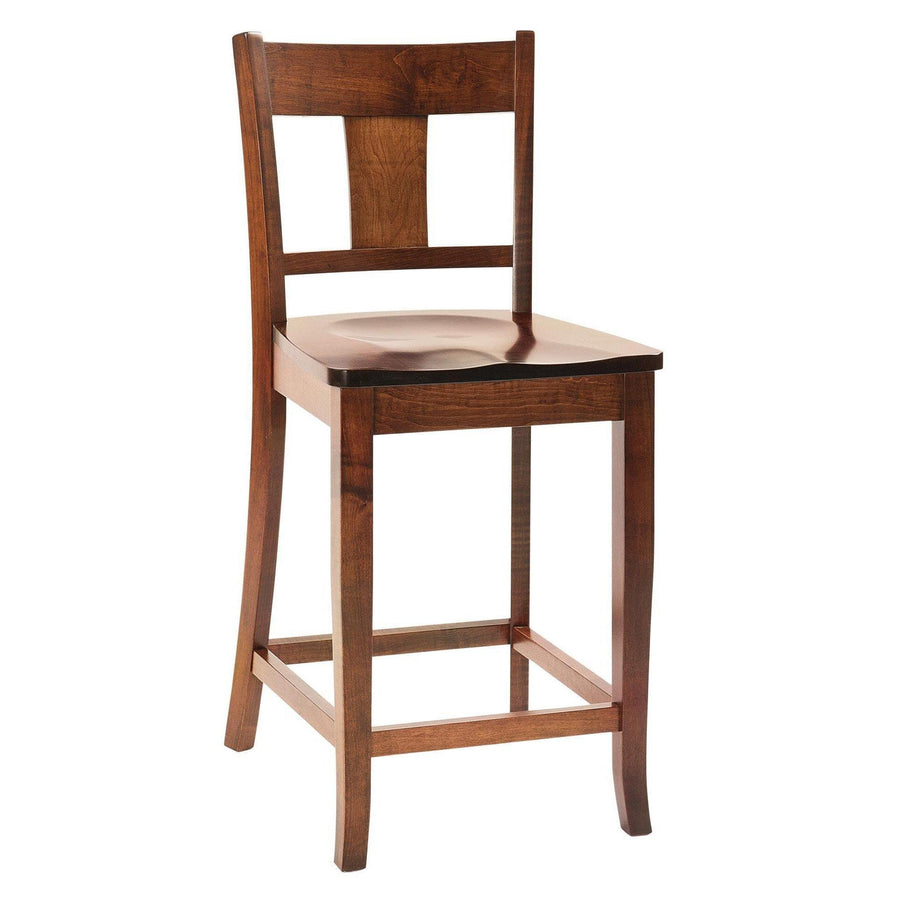 Ellington Amish Barstool - Charleston Amish Furniture