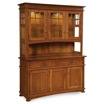 Ethan Amish Hutch - Charleston Amish Furniture