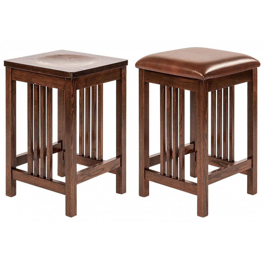 Griffin Mission Amish Barstool - Charleston Amish Furniture