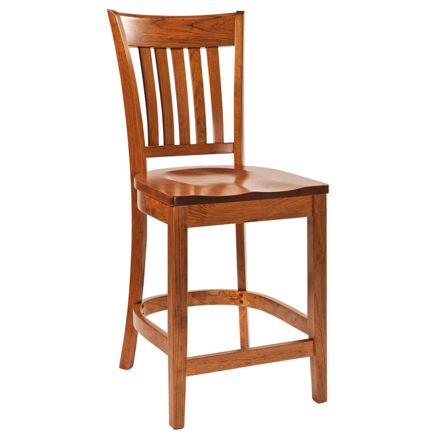 Harper Amish Barstool - Charleston Amish Furniture