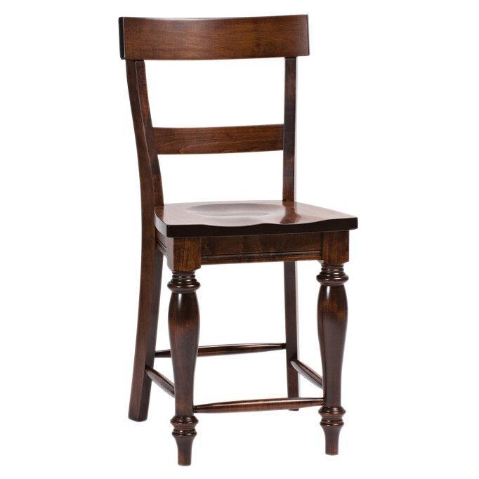 Harvest French Country Amish Barstool - Charleston Amish Furniture