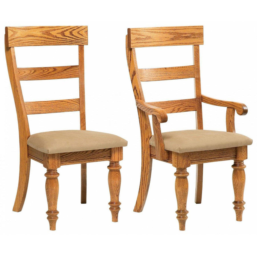 Harvest Highback Amish Dining Chair - Charleston Amish Furniture