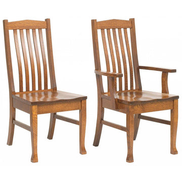 Heritage Mission Amish Dining Chair - Charleston Amish Furniture