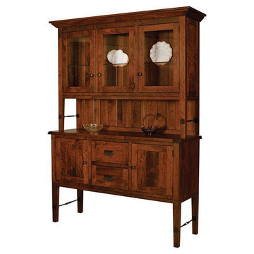 Hudson Amish Hutch - Charleston Amish Furniture