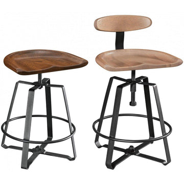 Iron Craft Amish Barstool - Charleston Amish Furniture