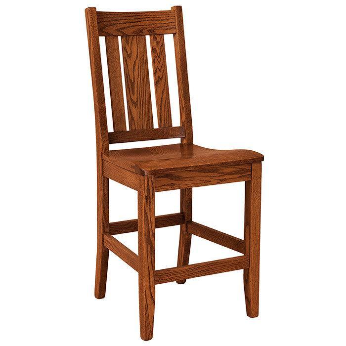 Jacoby Amish Barstool - Charleston Amish Furniture