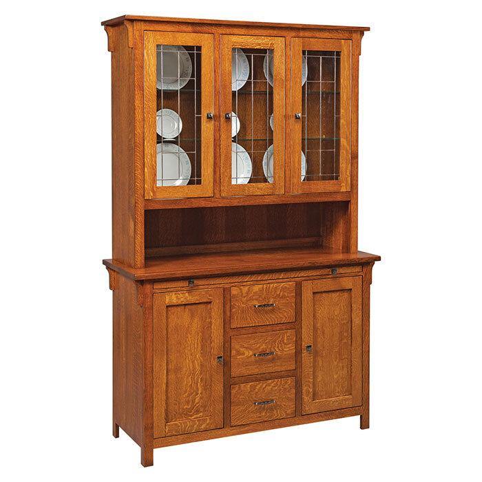 Keiran Amish Hutch - Charleston Amish Furniture