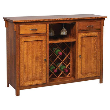 Keiran Amish Wine Buffet - Charleston Amish Furniture