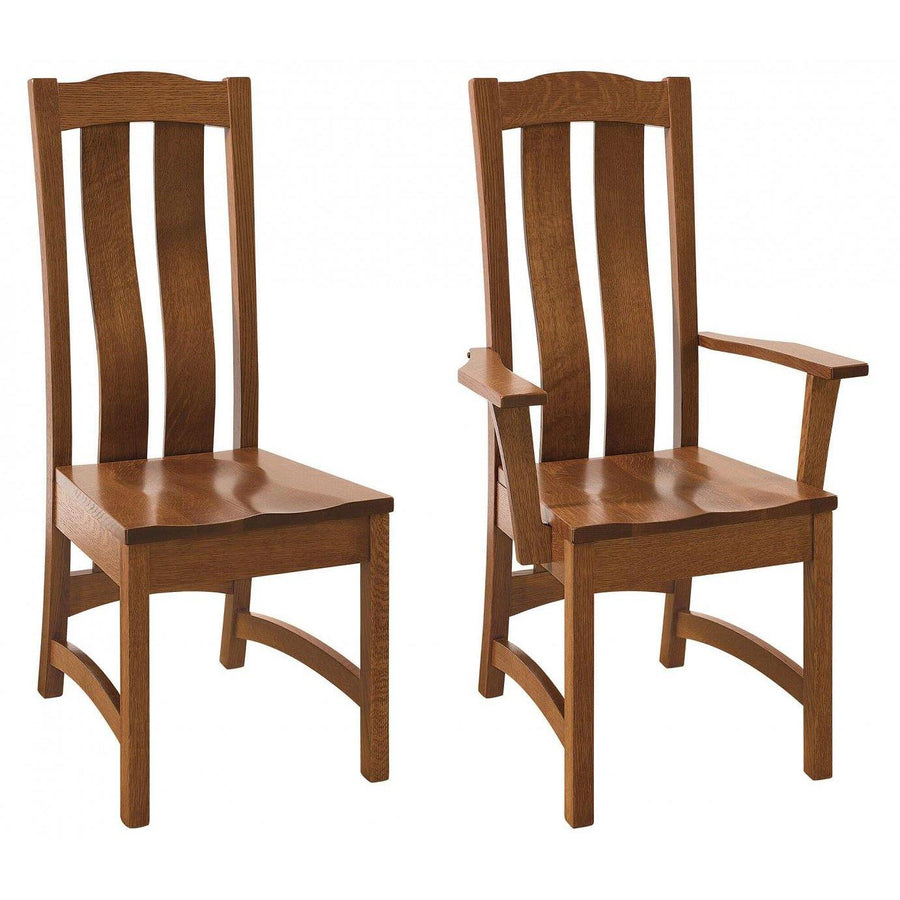 Kensington Mission Amish Dining Chair - Charleston Amish Furniture