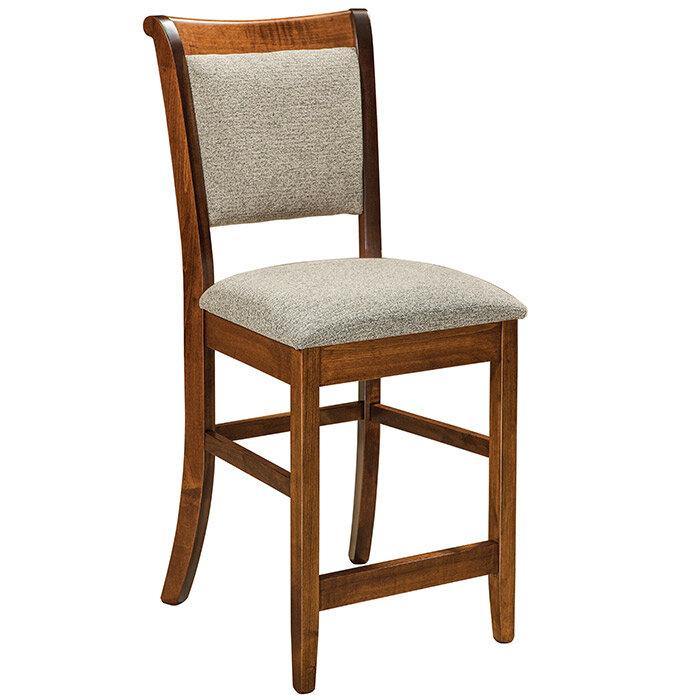 Kimberly Amish Barstool - Charleston Amish Furniture