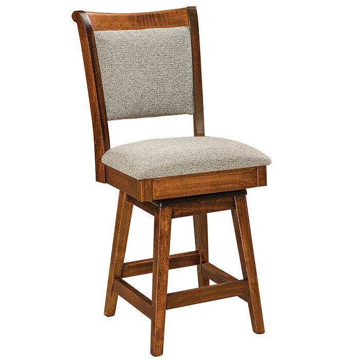 Kimberly Amish Barstool - Charleston Amish Furniture