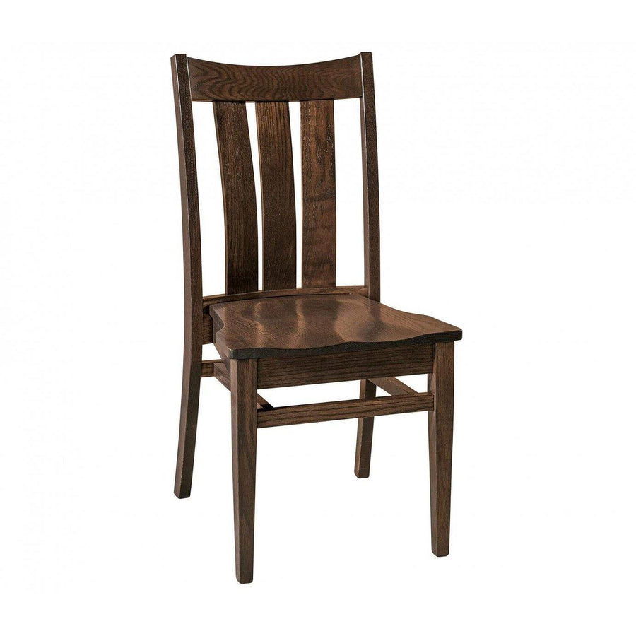 Lamont Stacking Amish Dining Chair - Charleston Amish Furniture