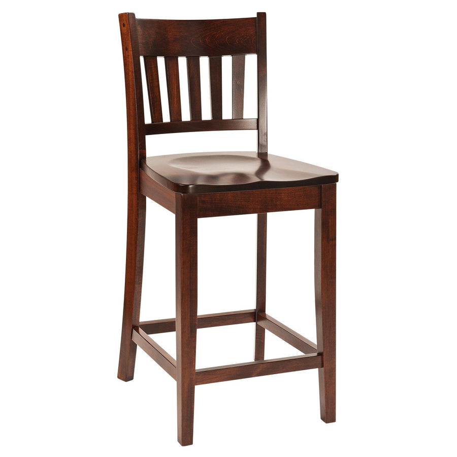 Marbury Amish Barstool - Charleston Amish Furniture