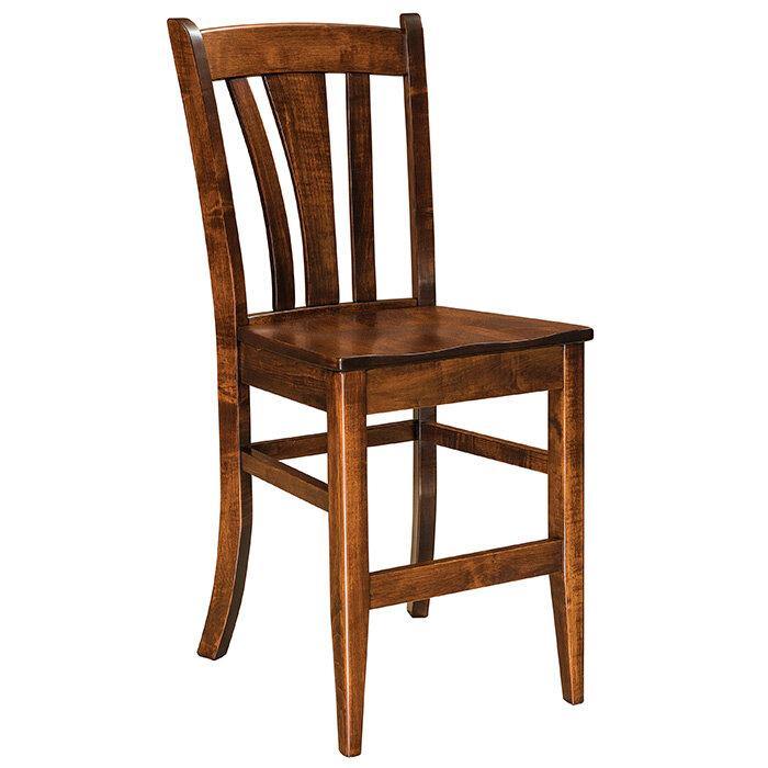 Meridan Amish Barstool - Charleston Amish Furniture