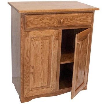 Amish Microwave Cart - Charleston Amish Furniture