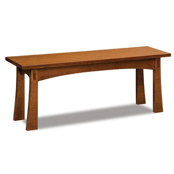 Modesto Amish Trestle Bench - Charleston Amish Furniture