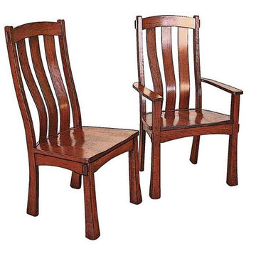 Monarch Amish Solid Wood Dining Chair - Charleston Amish Furniture