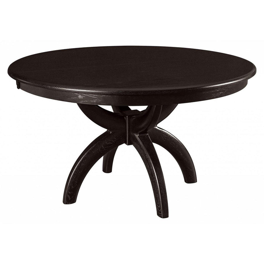 Niles Round Amish Dining Table - Charleston Amish Furniture