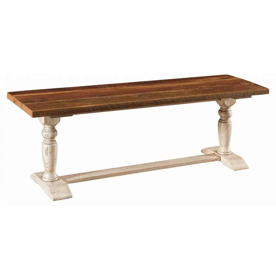 Old Traditions Amish Bench - Charleston Amish Furniture