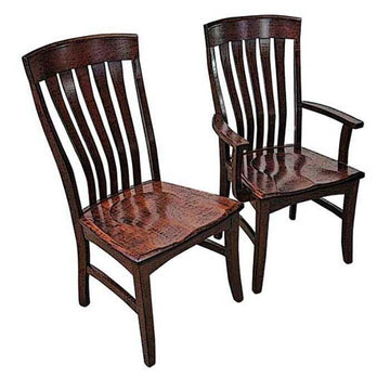 Richland Amish Solid Wood Chair - Charleston Amish Furniture