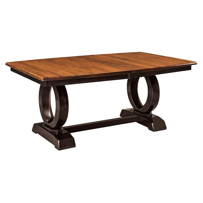 Saratoga Amish Trestle Table - Charleston Amish Furniture