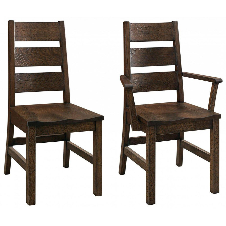 Sawyer Mission Amish Dining Chair - Charleston Amish Furniture